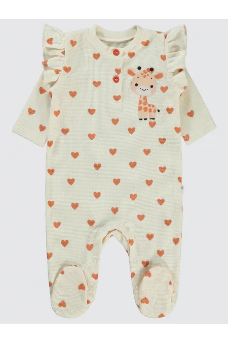 Combinaison bébé 0-24 mois Ivoire - Emballage Civil