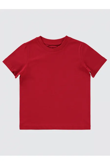 Boy T-Shirt 2-5 Years Old Red - Pack