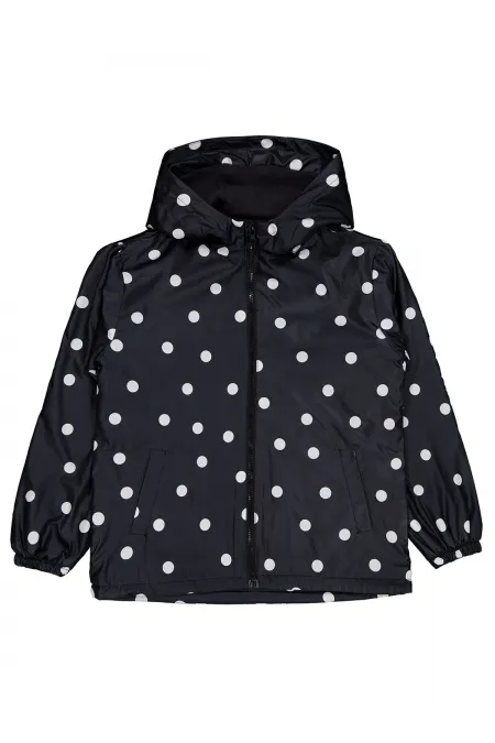 Kız Çocuk Yağmurluk 10-13 Yaş Siyah - Paket