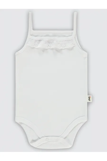 Body bébé à boutons-pression 30-36 mois blanc - Emballage