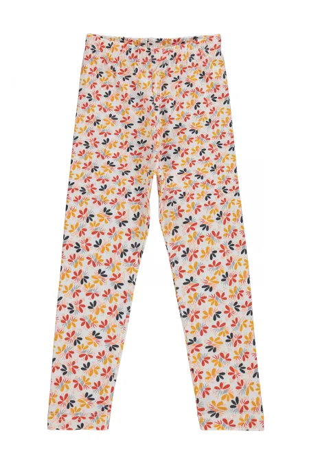 Leggings pour filles, Km, 6-9 ans, blanc cassé - Lot
