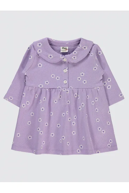 Baby Vest and Dress 0-24 Months Lilac - Package