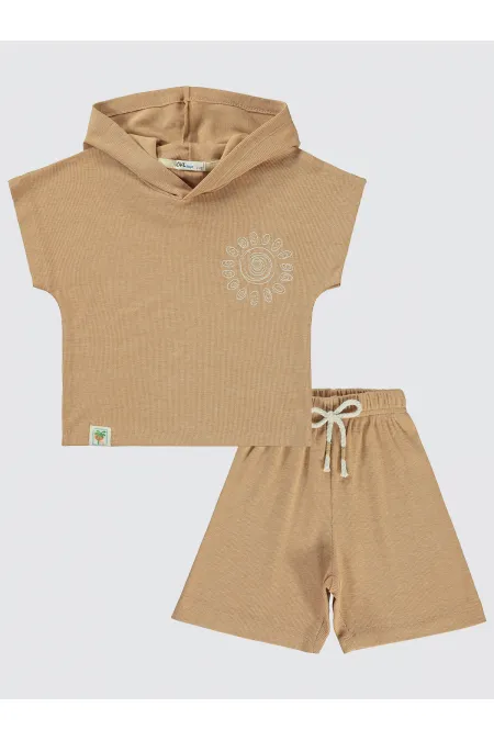 Boys' Set 2-5 Years Old Stone Color - Package