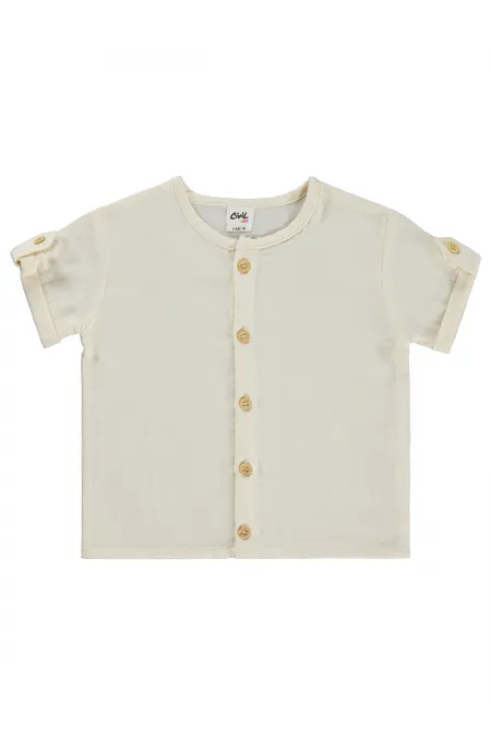 Baby Shirt 0-24 Months Beige - Pack