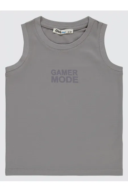 Boy T-Shirt 2-5 Years Old Gray - Pack