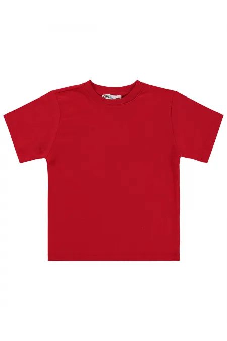 Lot de t-shirts rouges pour garçons de 2 à 5 ans