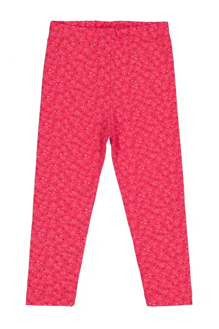 Leggings pour filles Km 2-5 ans Fuchsia - Emballage