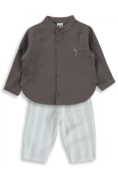 Baby Set 0-24 Months Dark Coffee - Pack