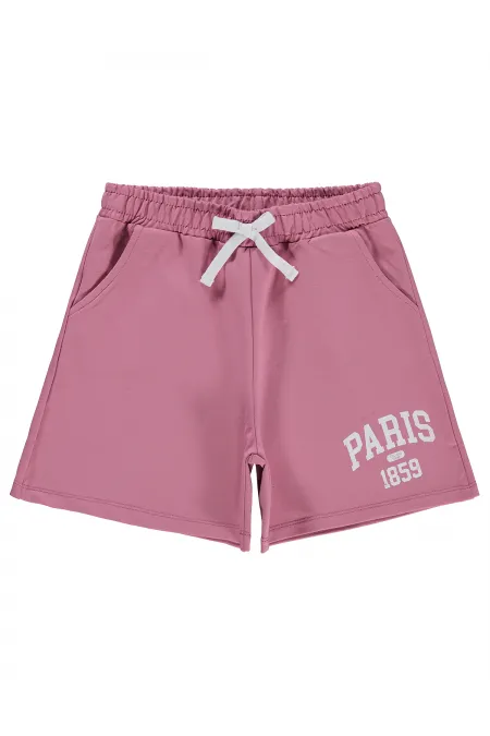 Short pour fille, 6-9 ans, rose pâle - Lot Short pour fille, 6-9 ans, rose pâle - Lot