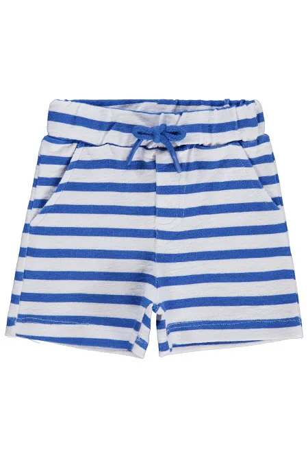 Bebek Şort 0-24 Ay Saks - Paket