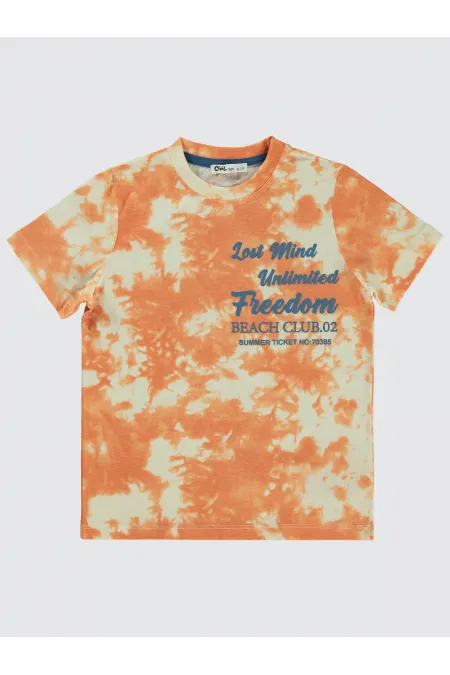 Lot de T-shirts pour garçons de 6 à 9 ans, couleur ivoire