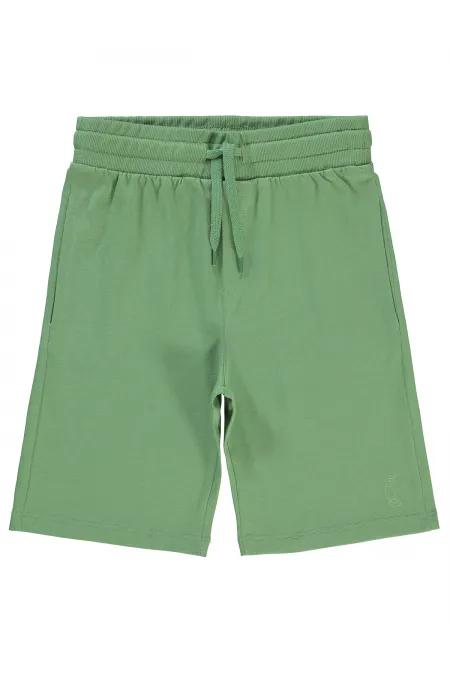 Capri garçon 10-13 ans Kaki clair - Emballage