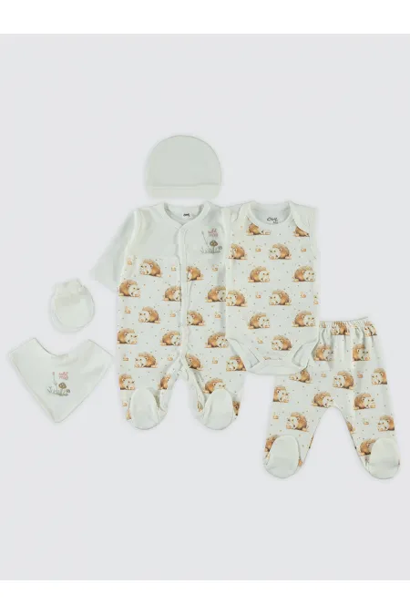Baby Bodysuit Sets 0-24 Months White - Pack