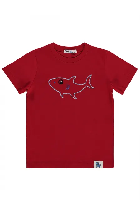 Erkek Çocuk Tişört 2-5 Yaş Kırmızı - Paket