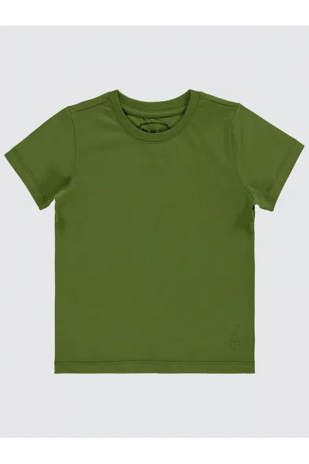 Boys T-Shirt 2-5 Years Khaki - Pack