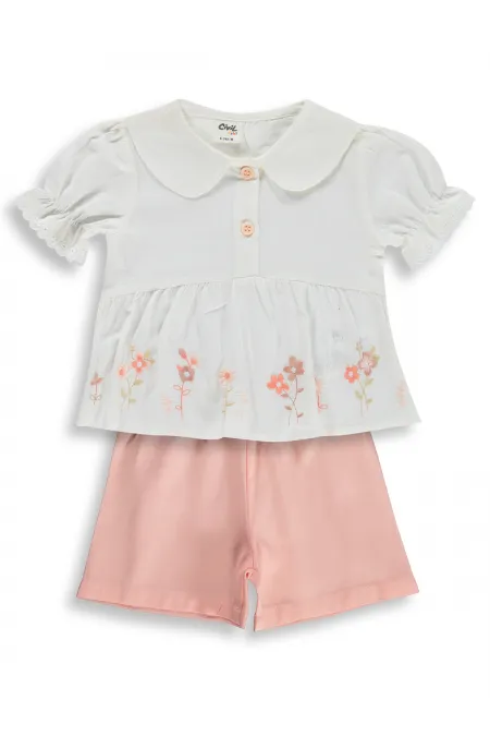 Bebek Takım 0-24 Ay Ekru - Paket