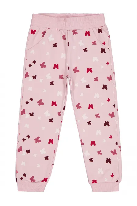 Bas de survêtement pour fille de 6 à 9 ans, rose clair - Emballage