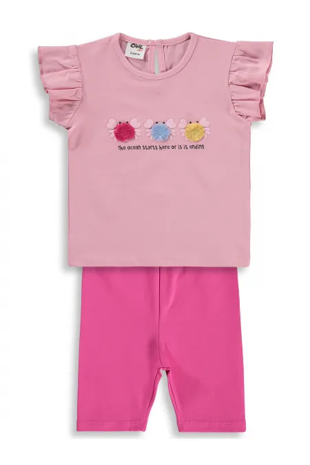 Ensemble bébé rose 0-24 mois - Emballage