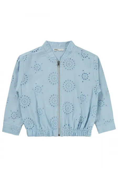 Veste pour fille, 6-9 ans, bleu foncé - Emballage