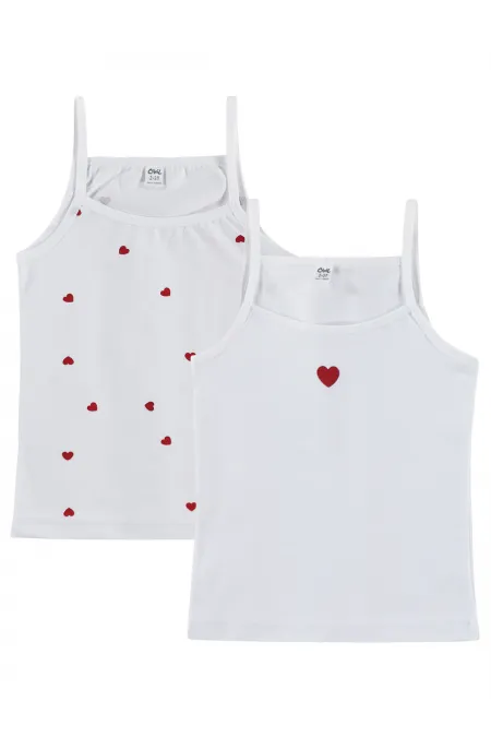 Girls' Athletic Tank Top, Ages 2-9, Standard Package