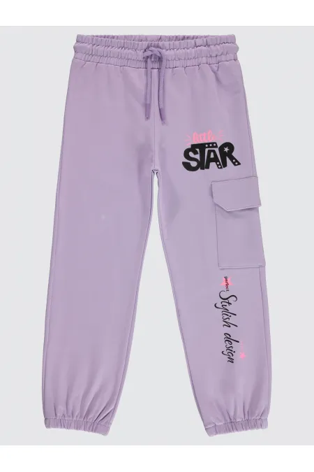 Girls Tracksuit Bottoms 10-13 Years Old Digital Lavender - Package