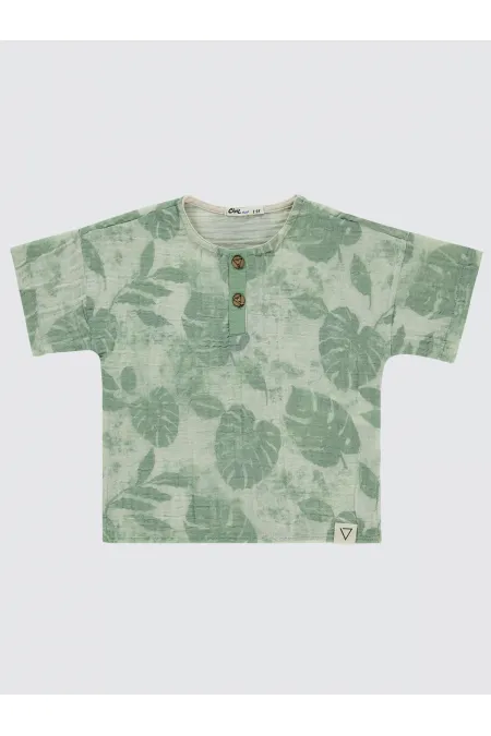 Chemise garçon 2-5 ans kaki - Emballage