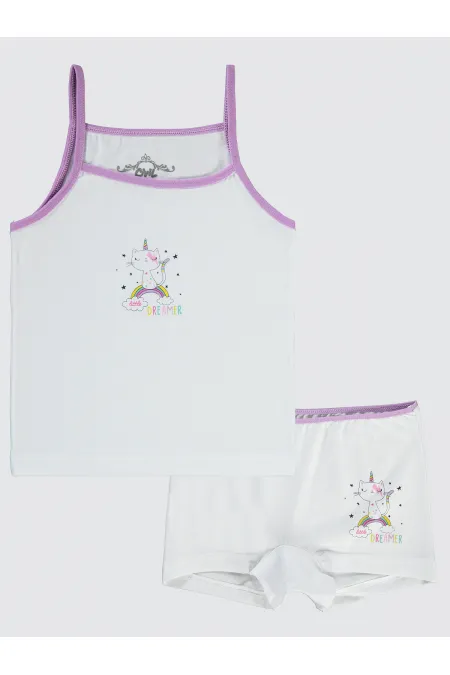 Ensemble de sous-vêtements pour filles de 2 à 9 ans - Standard