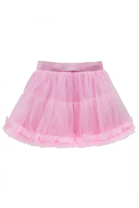 Kız Çocuk Etek 6-9 Yaş Pembe - Paket