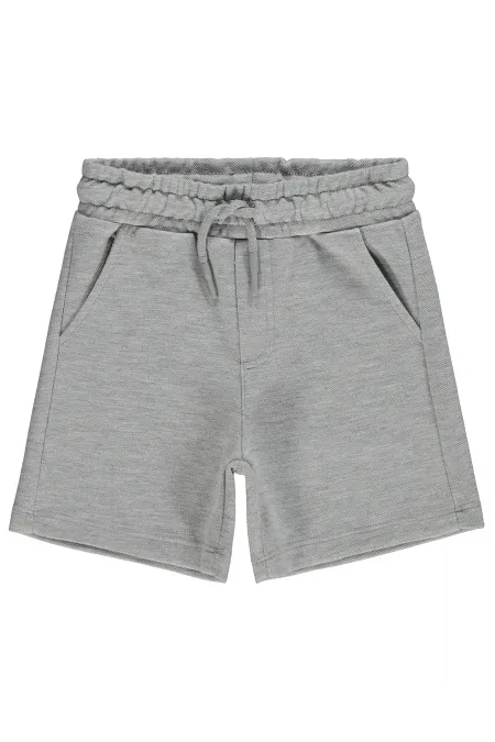 Pantalon Capri garçon, 2-5 ans, gris chiné - Lot