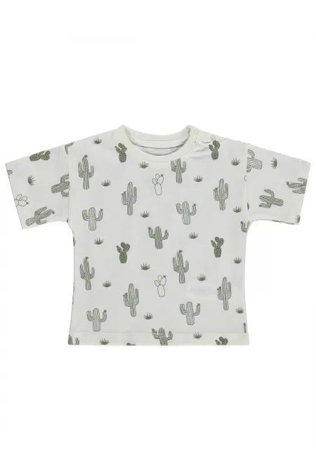 T-shirt bébé Km 0-24 mois écru - Emballage T-shirt bébé Km 0-24 mois écru - Emballage