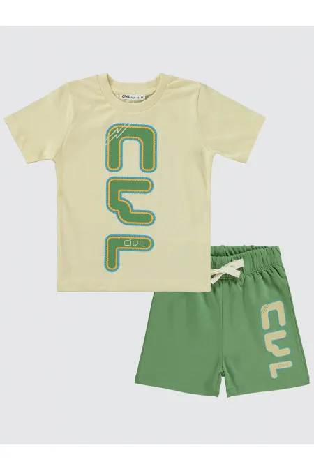 Boys' Set 2-5 Years Old Stone Color - Package