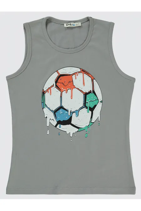 Boys T-Shirt 6-9 Years Gray - Pack