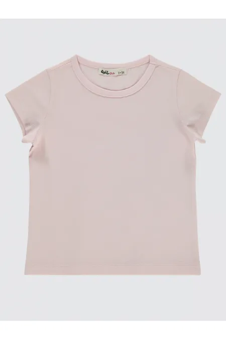 Girl's T-Shirt 2-5 Years Old Pink Sherbet - Package