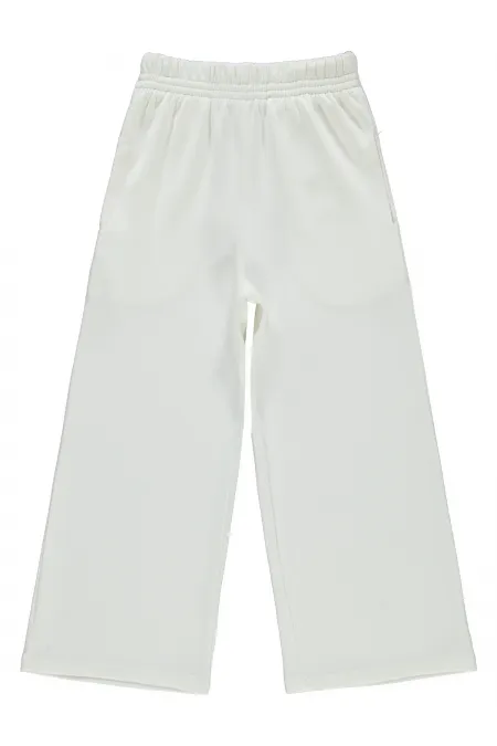 Kız Çocuk Pantolon 10-13 Yaş Ekru - Paket