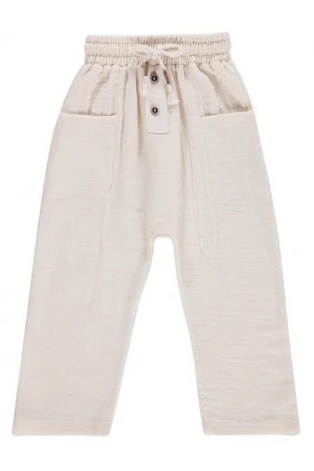 Erkek Çocuk Pantolon 2-5 Yaş Bej - Paket