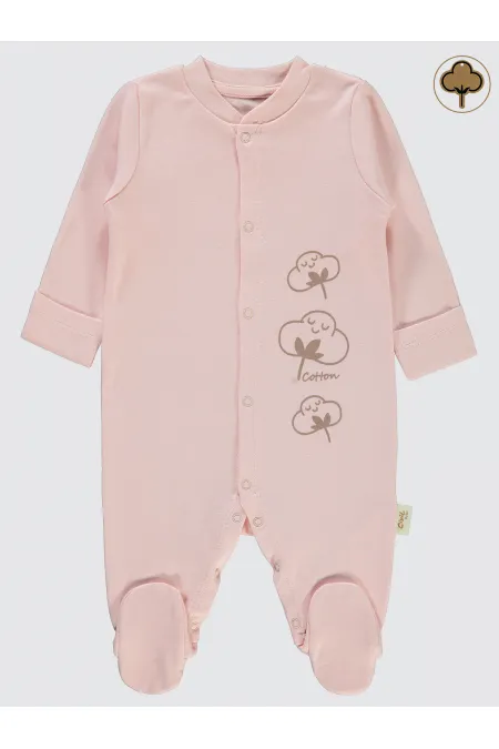 Grenouillères bébé 0-24 mois roses - Lot