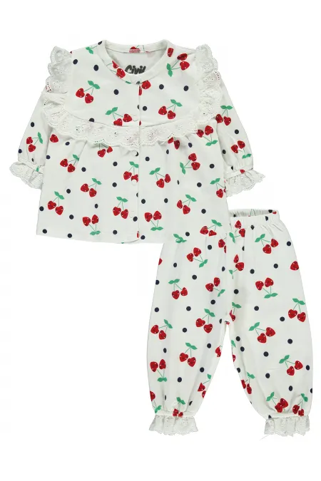 Baby Pajama Set 0-24 Months Ecru - Package