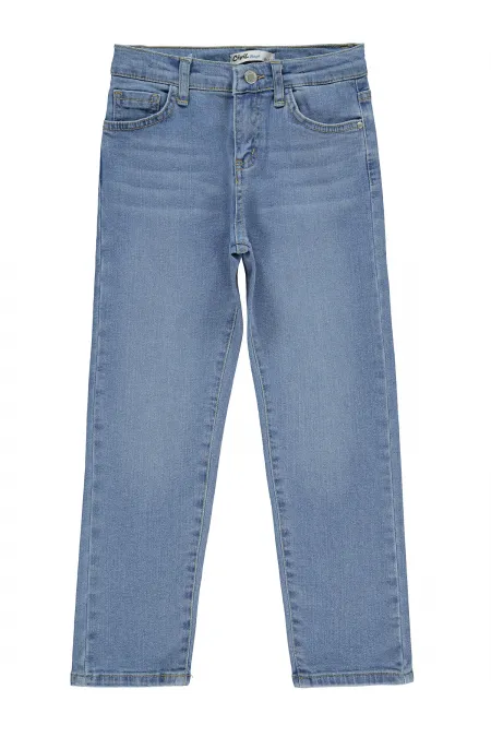 Erkek Çocuk Pantolon 10-13 Yaş Açık Mavi - Paket