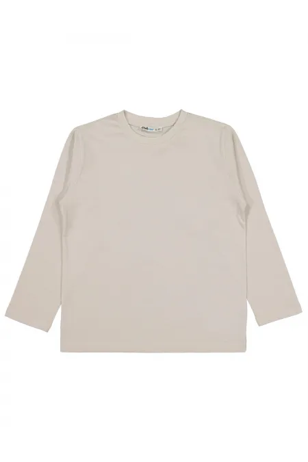 Erkek Çocuk Sweatshirt 10-13 Yaş Taş Rengi - Paket