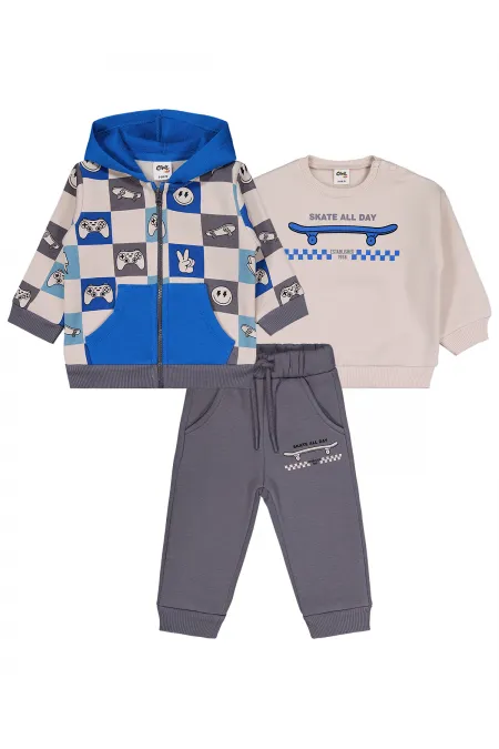 Baby Set 0-24 Months Stone Color - Package