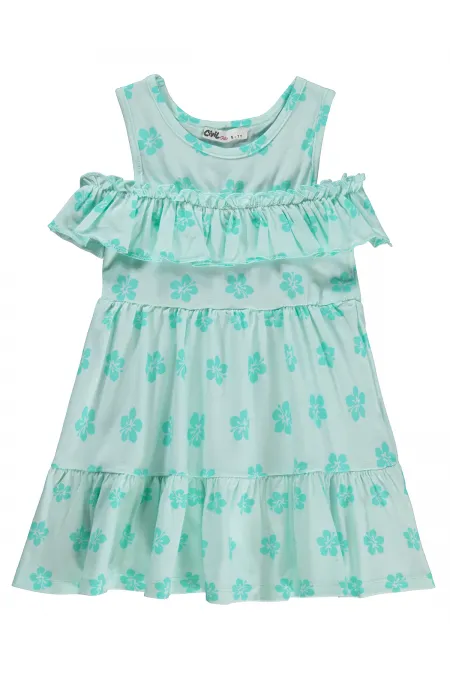 Combinaison et robe pour filles, 6-9 ans, vert menthe clair - Emballage Combinaison et robe pour filles, 6-9 ans, vert menthe clair - Emballage