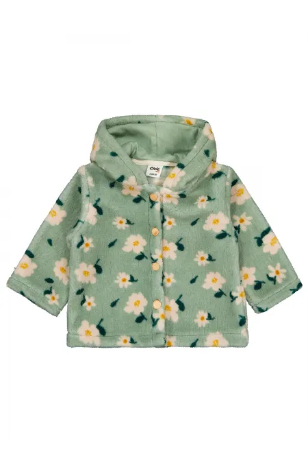 Baby Cardigan 0-24 Months Almond Green - Package