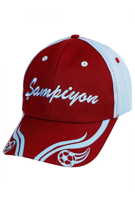 Chapeau et béret garçon 6-9 ans rouge bordeaux - Ensemble