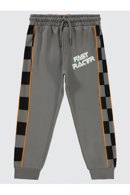 Erkek Çocuk Eşofman Altı 6-9 Yaş Antrasit - Paket