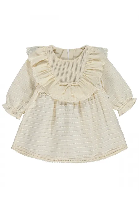 Baby Jumpsuit and Dress 0-24 Months Beige - Package