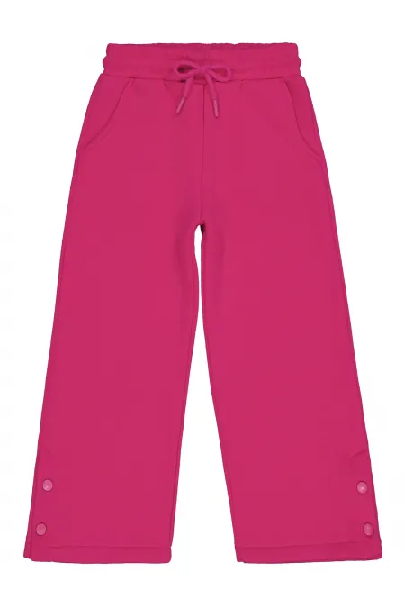 Bas de survêtement fuchsia pour fille (6-9 ans) - Lot
