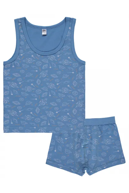 Boys' Underwear Set 2-9 Years Blue - Pack