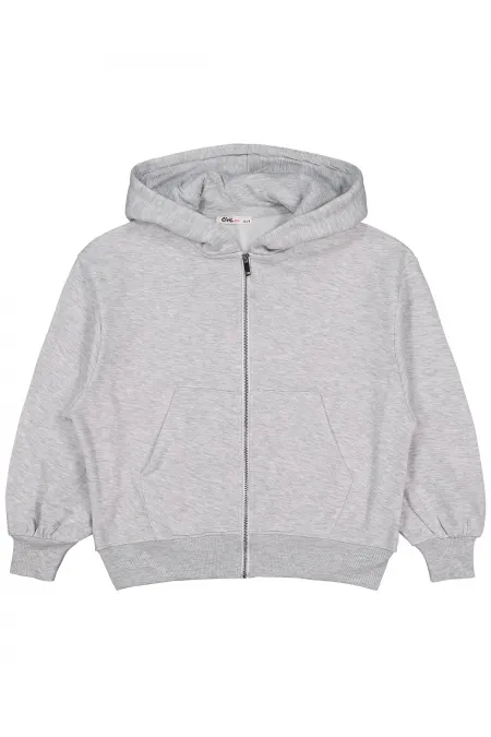 Kız Çocuk Hırka 6-9 Yaş Karmelanj - Paket