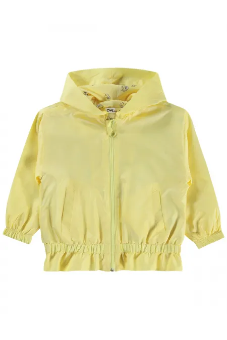 Kız Çocuk Yağmurluk 2-5 Yaş Sarı - Paket