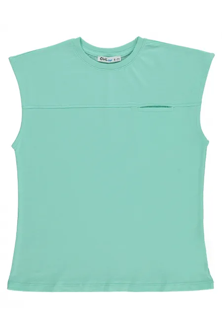 Boys' T-Shirt, Ages 10-13, Mint - Pack Boys' T-Shirt, Ages 10-13, Mint - Pack